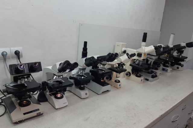 انواع ميكروسكوپ آزمايشگاهي