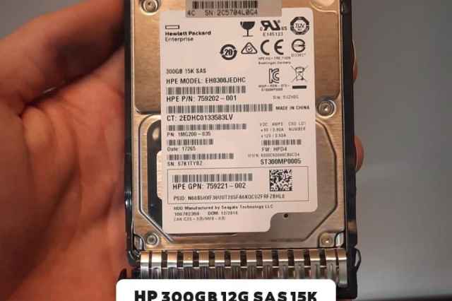HP 300GB 12G SAS 15K