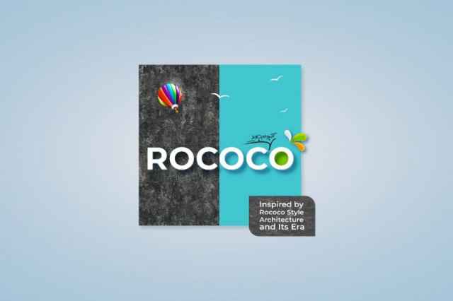 آلبوم كاغذ ديواري روكوكو ROCOCO